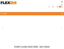 Tablet Screenshot of flex24.com